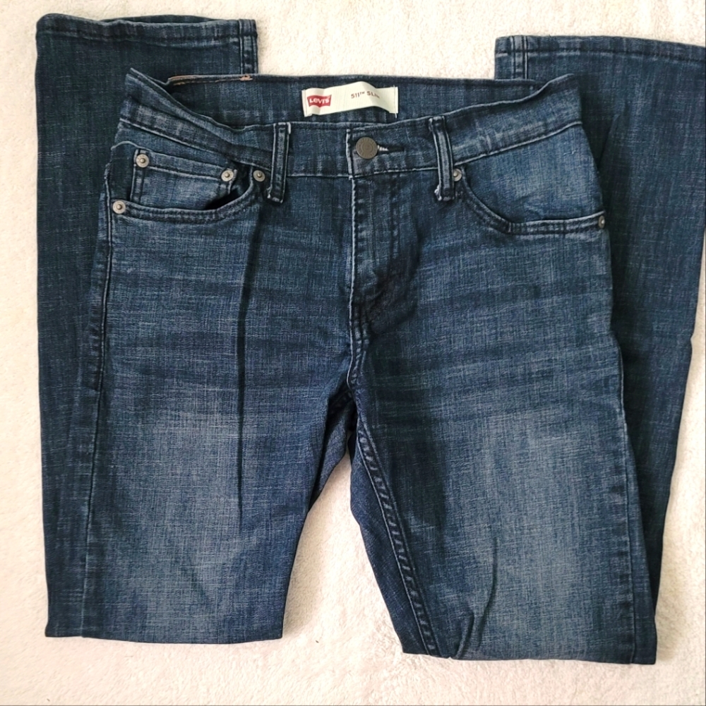 Levi's 511 Slim Fit Performance Big Boys Jeans Size 14